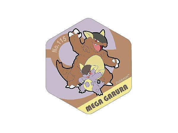 Pokemon Honeycomb Acrylic Magnet Big Vol.5 Mega Kangaskhan