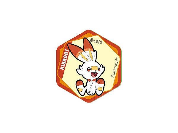 Pokemon: Honeycomb Acrylic Magnet Vol.8 Scorbunny