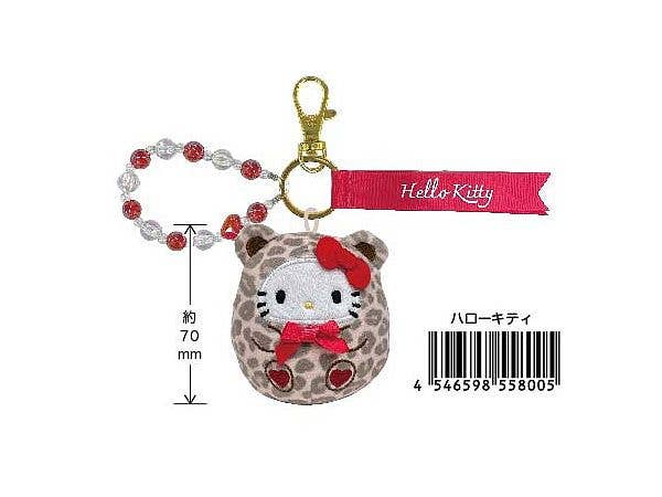 Sanrio Characters: Plush Colon Keychain (Hello Kitty)
