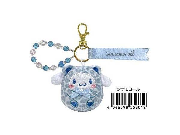 Sanrio Characters Plush Colon Keychain (Cinnamoroll)