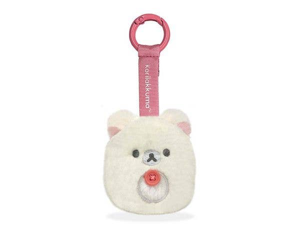 Rilakkuma: Plush Koron Key Chain (Korilakkuma)