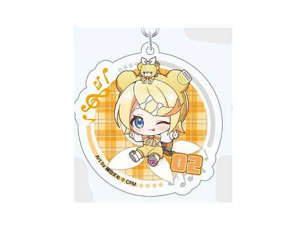 Piapro Characters: Petite Fleur Acrylic Keychain (Kagamine Rin)