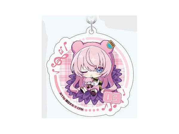 Piapro Characters: Petite Fleur Acrylic Keychain (Megurine Luka)