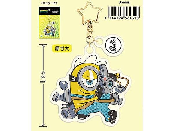 Minions: Acrylic Keychain (James)