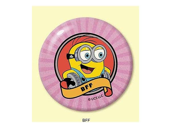 Minions: Glitter Can Badge (BFF)