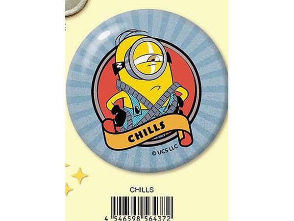 Minions: Glitter Can Badge (CHILLS)