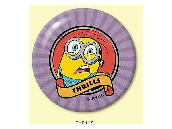 Minions: Glitter Can Badge (THRILLS)