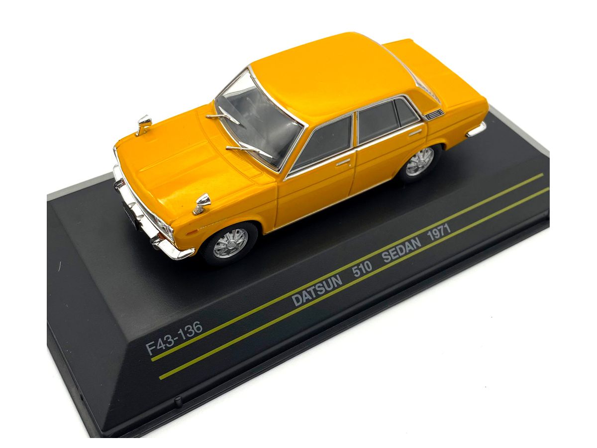 Datsun 510 Sedan 71 Yellow F43136