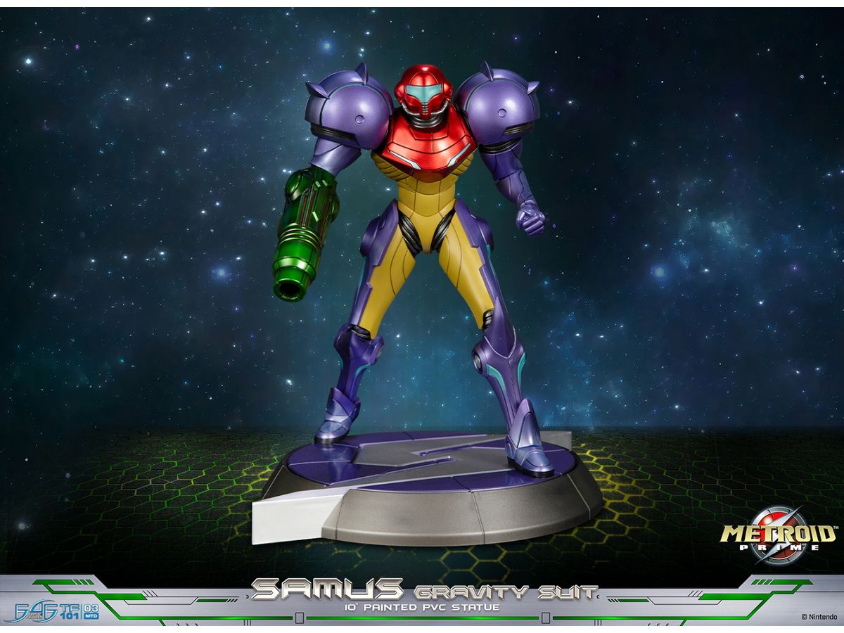 Metroid Prime - Samus Gravity Suit PVC Statue