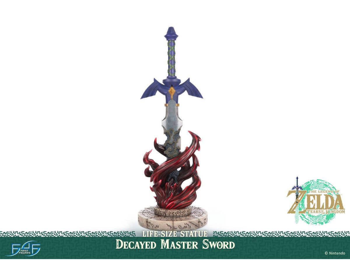 The Legend of Zelda: Tears of the Kingdom / Decayed Master Sword Life-Size Statue
