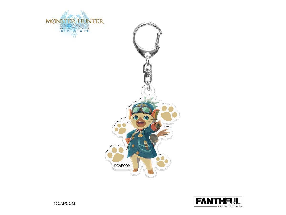 Monster Hunter Stories 3: The Twin Dragons of Fate: FP003MHS32026 Acrylic Keychain (Rudy)