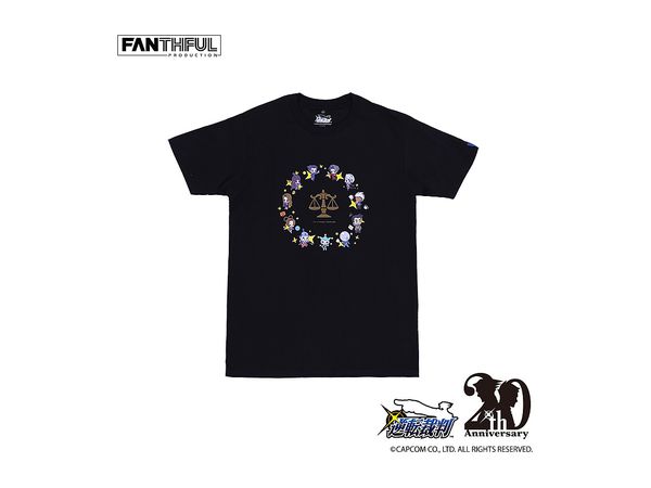 Ace Attorney Series: T-shirt Black S