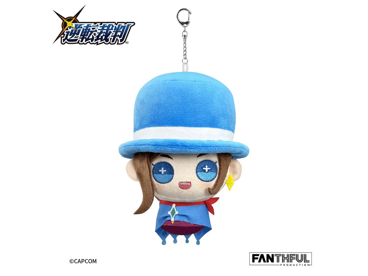 Ace Attorney Series Plush Keychain Trucy Wright