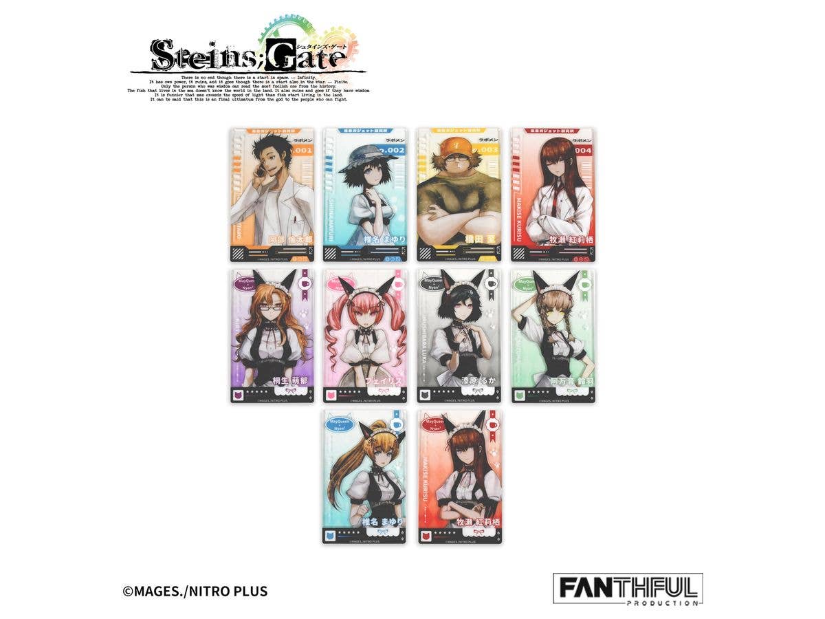 STEINS;GATE FP004SG2026 Trading Acrylic Card 1Box 10pcs