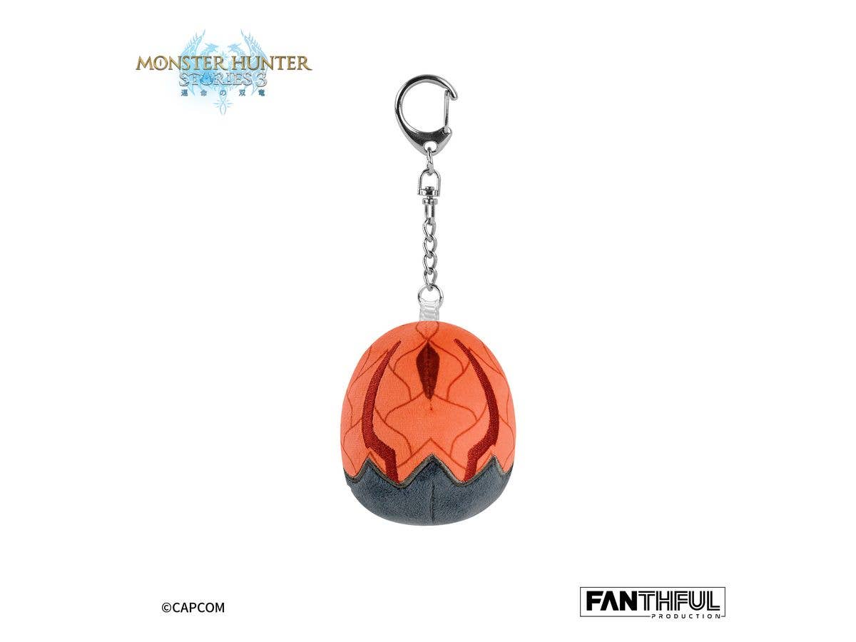 Monster Hunter Stories 3: The Twin Dragons of Fate: FP002MHS32026 Plush Keychain (Ratha Egg)