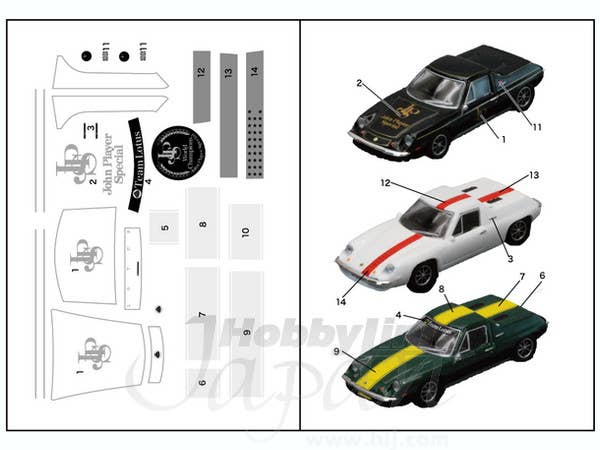 Lotus Europe Special Decal | HLJ.com