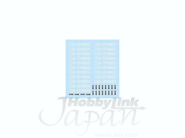F1 Tire Option Decal (5set)