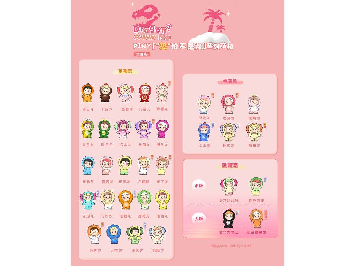 piny Dragon? Aww No Mini Figure 1Box 18pcs