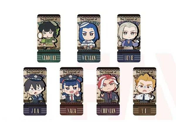 The Legend of Hei 2: Yao Ling Tan An Bu Series Laser Ticket Blind Pack 1Box 7pcs