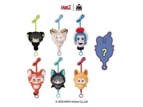 The Legend of Hei 2: Sen ling wu yu Series Plush Storage Pouch 1Box 6pcs