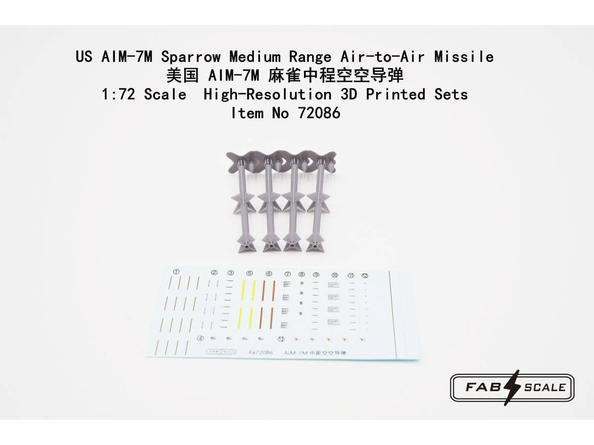 US AIM-7M Sparrow Medium Range Air-to-Air Missile