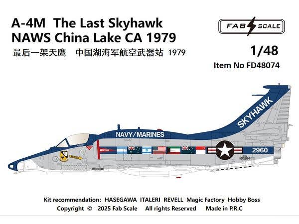 A-4M The Last Skyhawk NAWS China Lake CA 1979