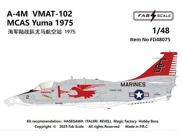 A-4M VMAT-102 MCAS Yuma 1975
