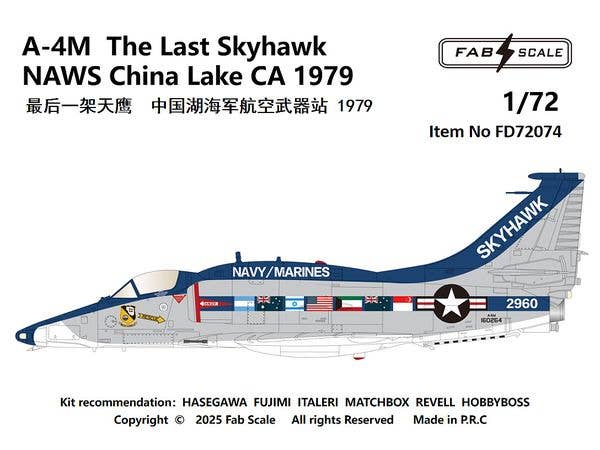 A-4M The Last Skyhawk NAWS China Lake CA 1979