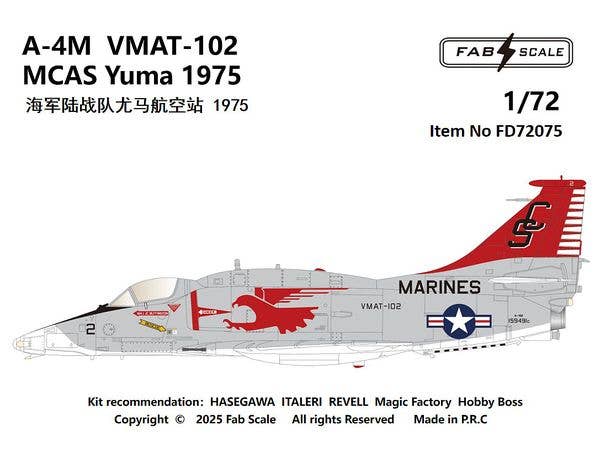 A-4M VMAT-102 MCAS Yuma 1975