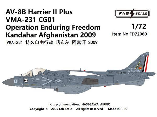 AV-8B+ VMA-231 Afghanistan 2009