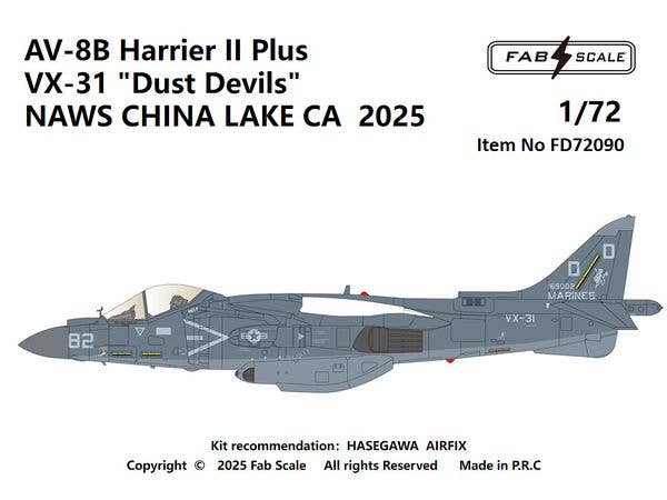 AV-8B Harrier II Plus VX-31 Dust Devils