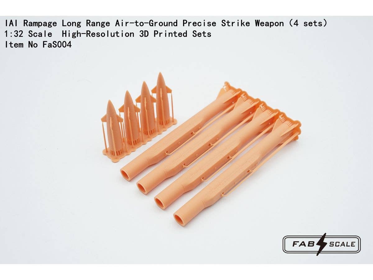 IAI Rampage Long Range Air-to-Ground Precise Strike Weapon (4 sets)