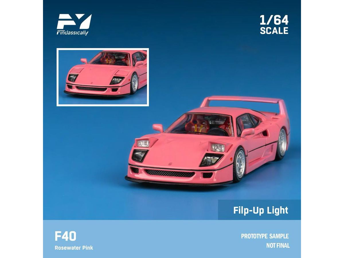 F40 Rosewater Pink