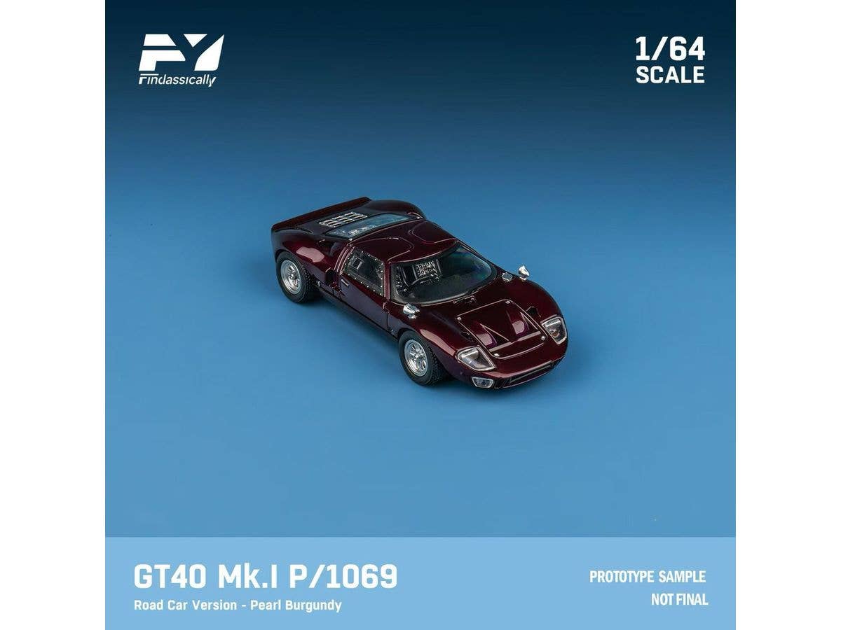 GT40 Mk.I P1069 Boliangdi wine red Road Car Version