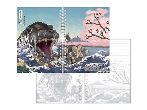 Godzilla: B6 Ring Notebook Godzilla & Sakura