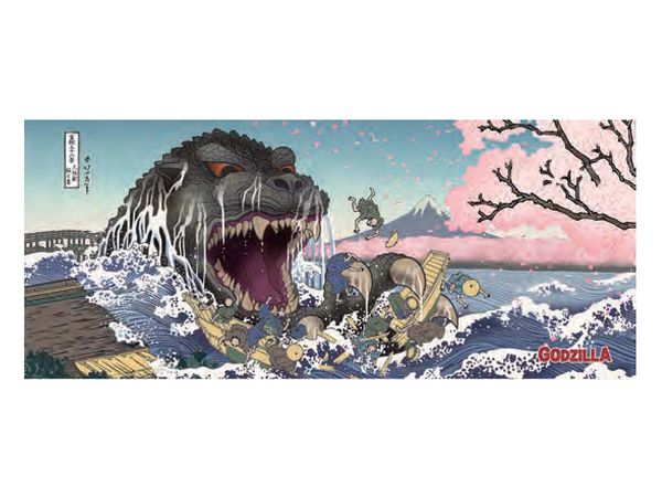 Godzilla: Face Towel Godzilla & Sakura