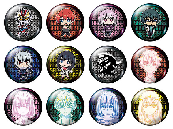SSSS.Gridman: Can Badge Collection 1Box 12pcs