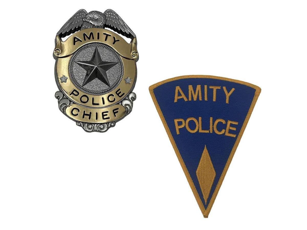 JAWS Martin Brody Badge & Patch Prop Replica