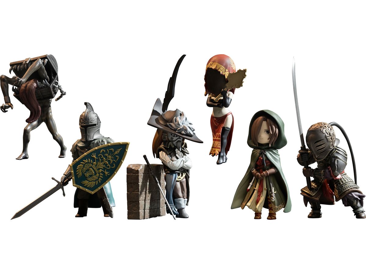 Dark Souls Deformed Figure Vol.3: 1Box (6pcs) (Reissue)