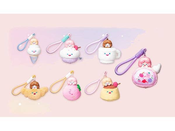 RiCO HAPPY DESSERT PARTY Series Trading Plush 1Box 6pcs