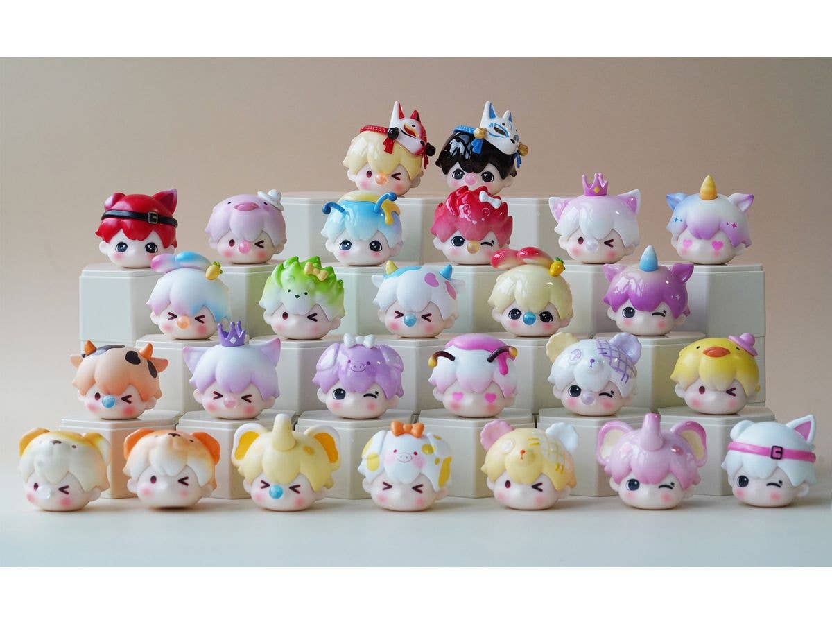 PEDUDU Candy Head 3 Series Trading Figures 1Box 24pcs