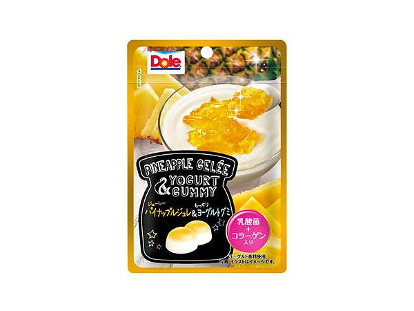 Dole Pineapple Gelee & Yogurt Gummy 40g