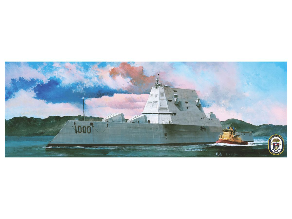 Missile Destroyer USS Zumwalt DDG-1000