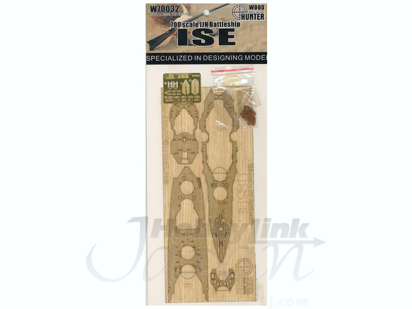 WWII IJN Battleship Ise Wood Deck(Hasegawa)