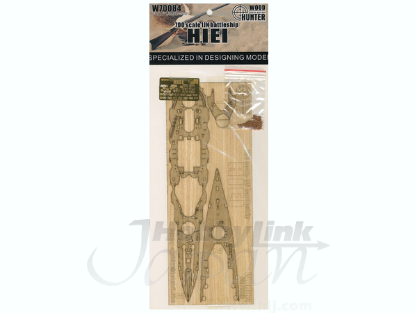 WWII IJN Battleship Hiei Wood Deck (Fujimi)