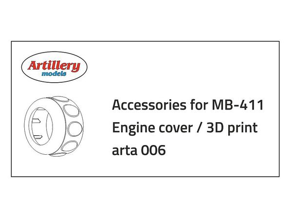 Engine cowling for Marcel Besson MB-411
