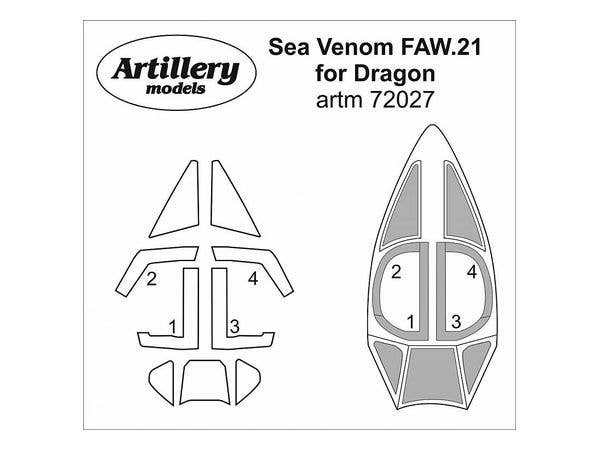Sea Venom FAW.21 MASK, for Dragon
