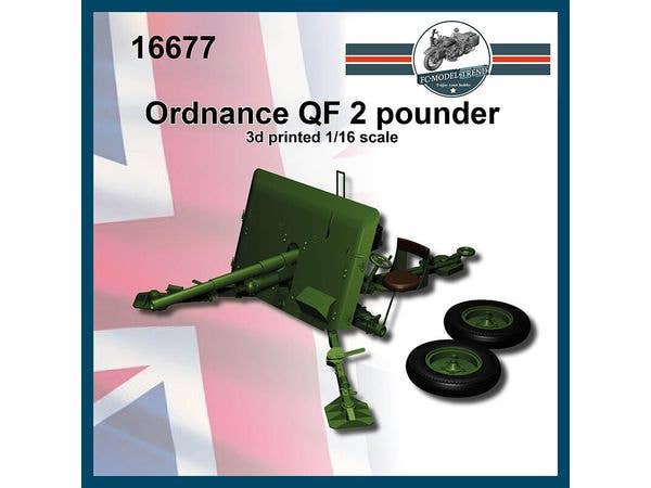 WWII British 2-pounder anti-tank gun