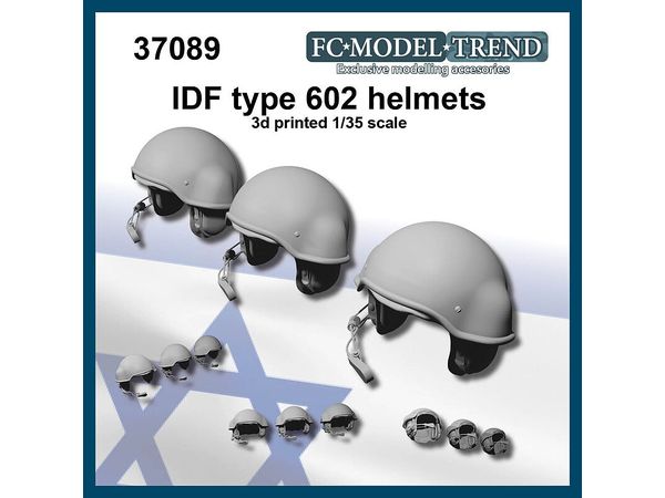 Current Use Israel Type 602 Tank Crew Helmet (3pcs)