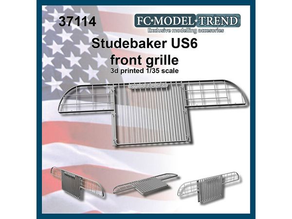 WWII America Studebaker US6 2.5t Truck Front Grille (for 1 car)